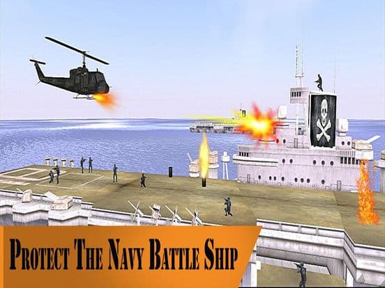 Modern Gunship Battle: Navy Warfare Strike screenshot 4
