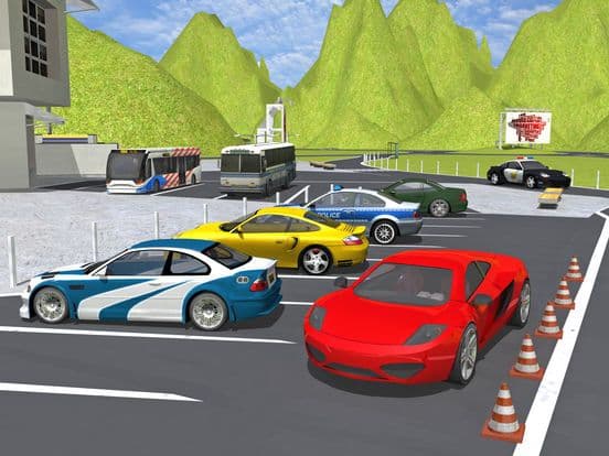 Real car driver Parking Difficult Multi Level