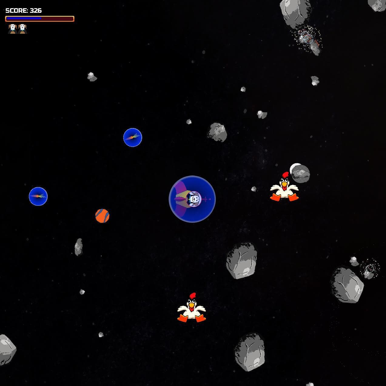 Elphies Asteroid Destruction Simulator