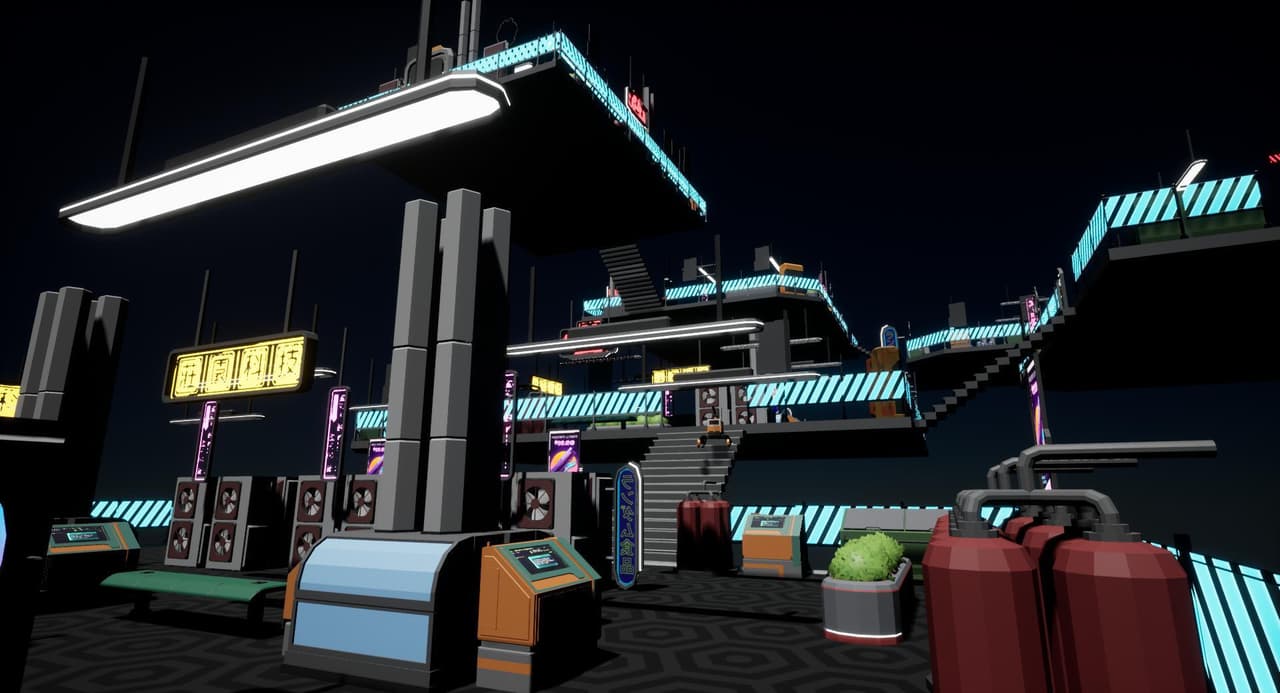 CYBERcube (itch) (ilya096, Foxeleos, x1xJoker) screenshot 2