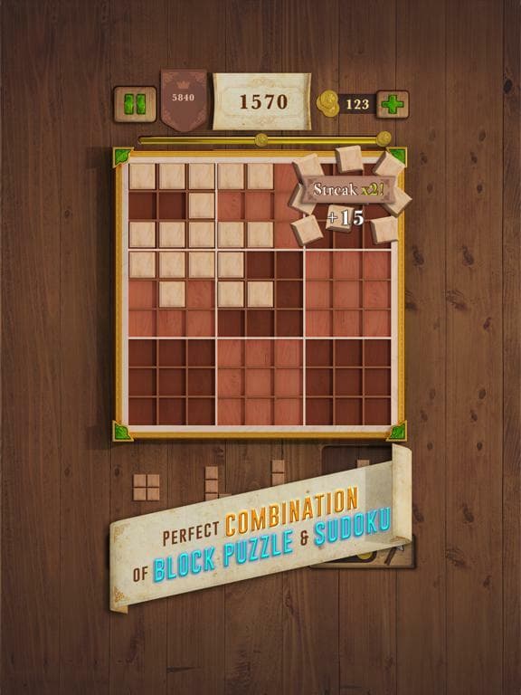 Cubedoku: Wood Block Puzzle screenshot 4
