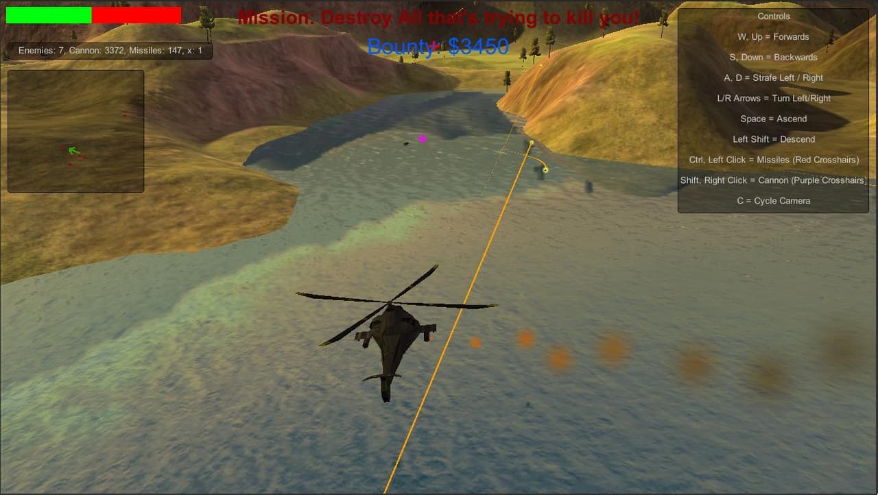 Gunship Assault 3D Lite