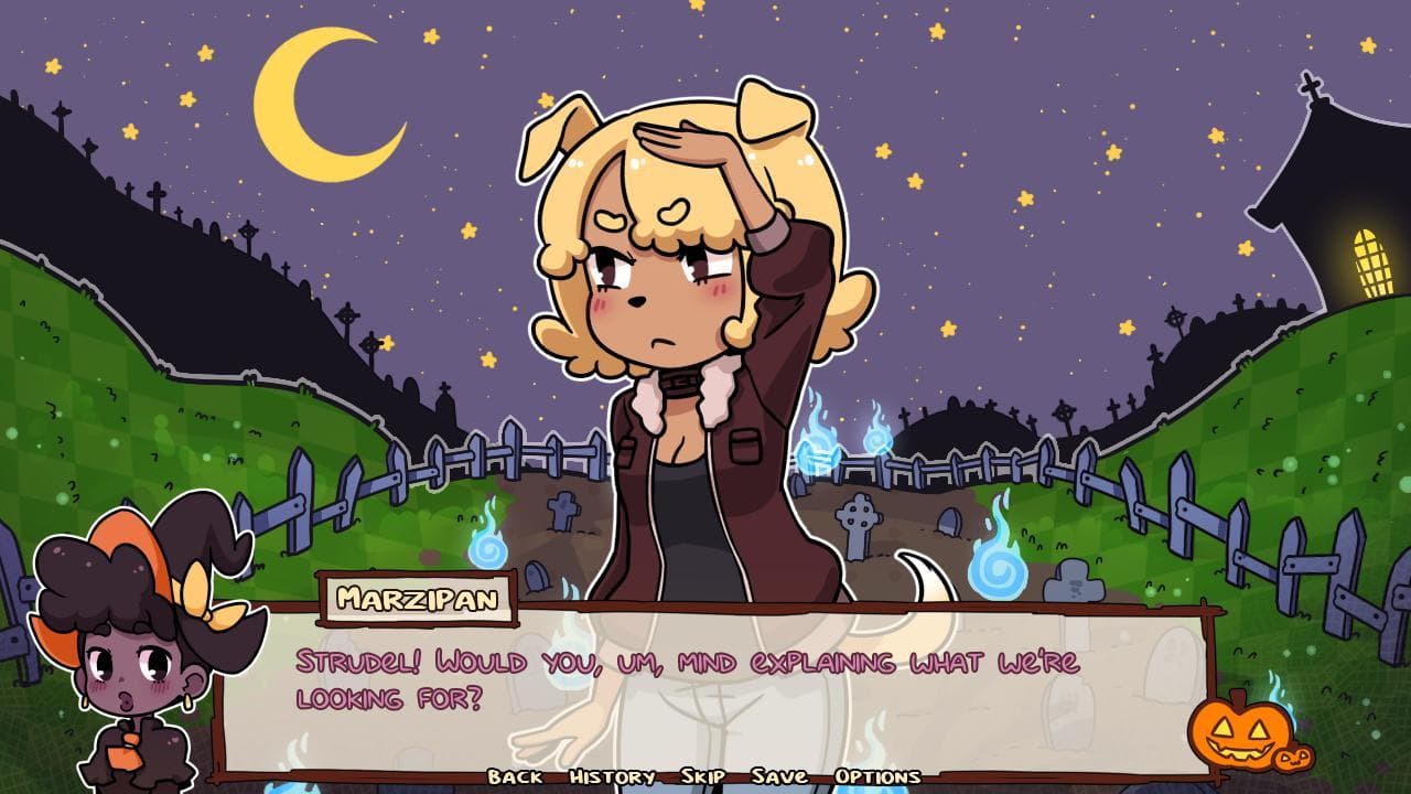 First Kiss at a Spooky Soiree