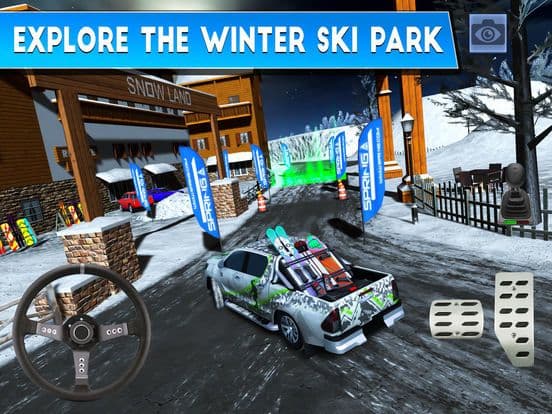 Winter Ski Park: Snow Driver screenshot 3