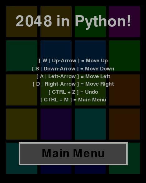 2048 (itch) (BubbaTLC) screenshot 3