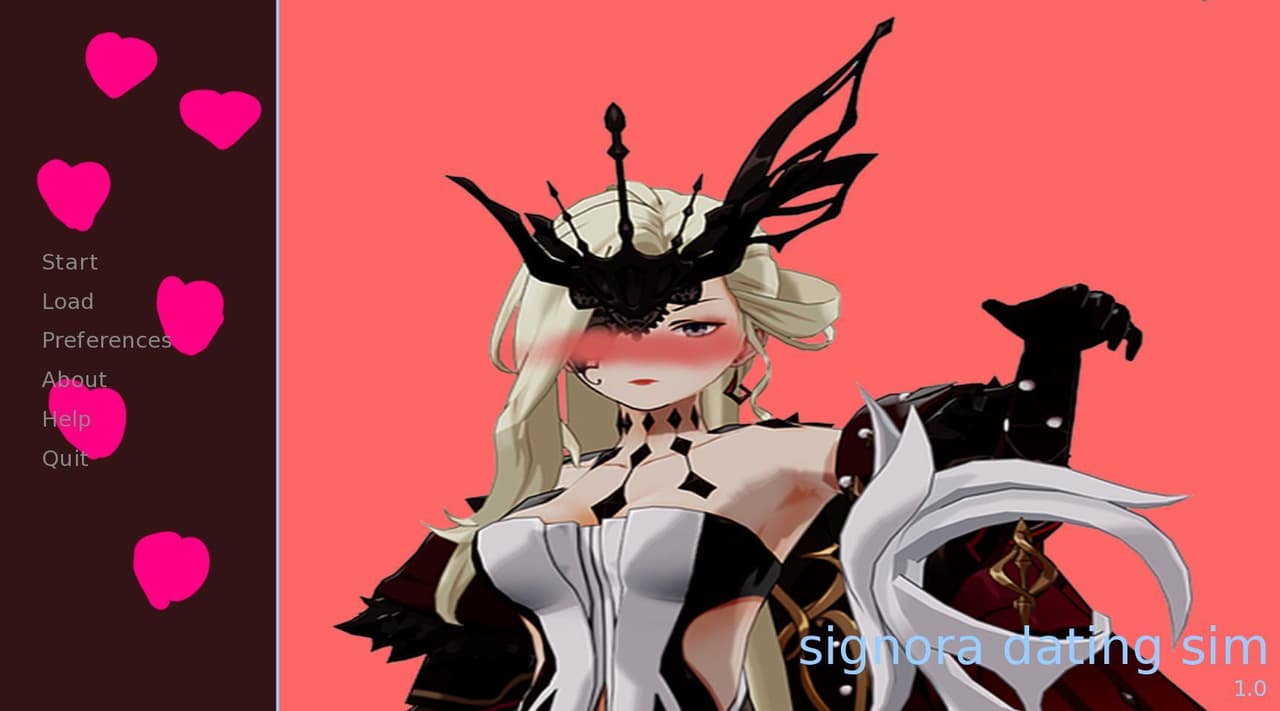 signora dating sim!! screenshot 2
