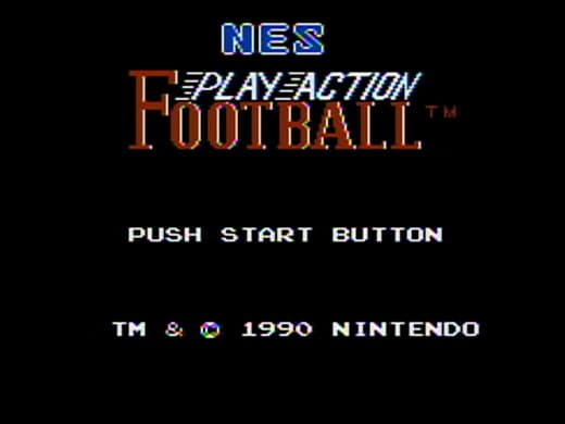 NES Play Action Football screenshot 2