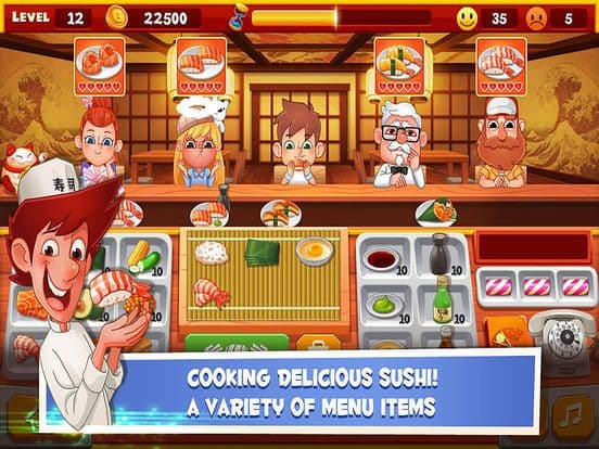 Sushi Restaurant - Be the Chef and Boss screenshot 2