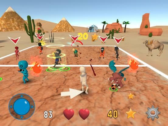 Dodgeball Arena screenshot 2