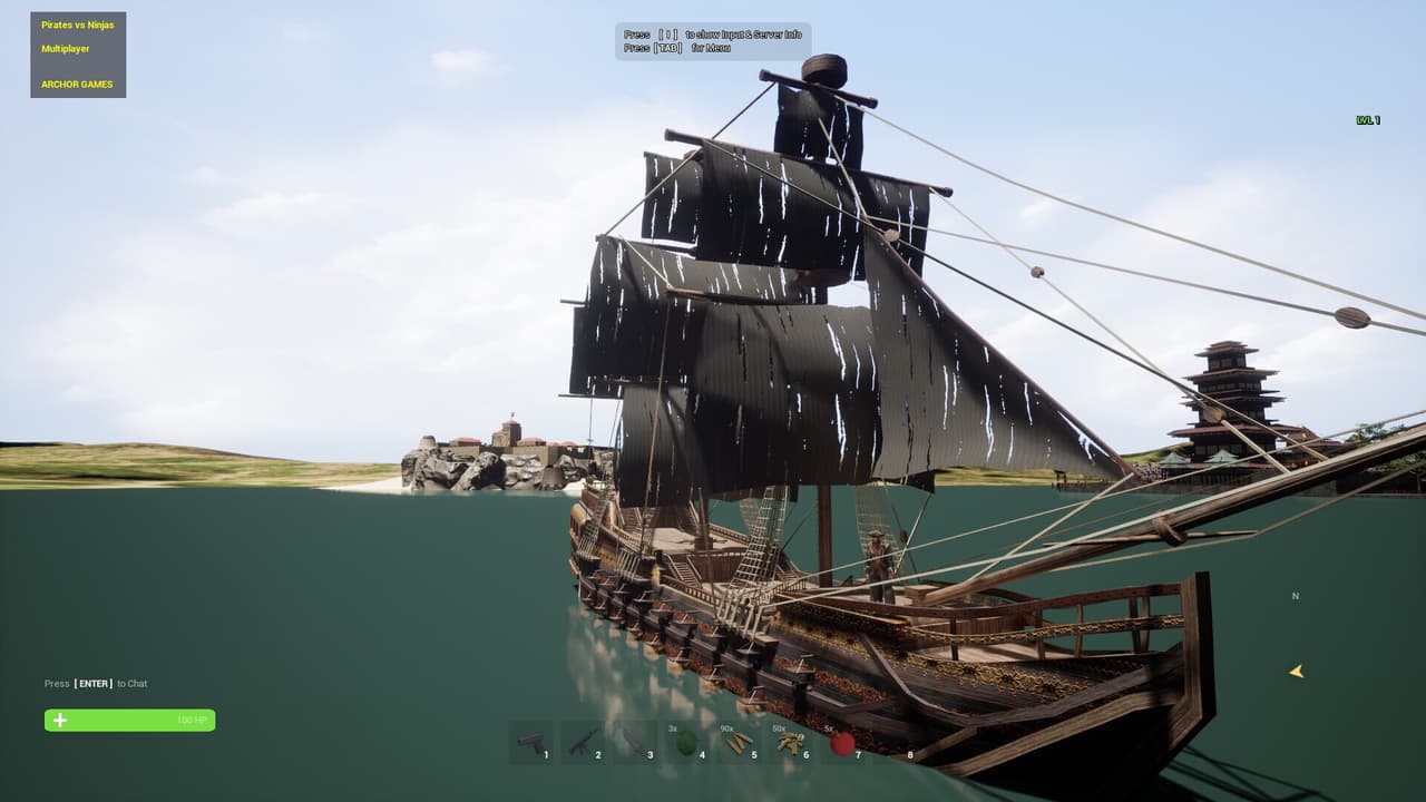 Pirates vs Ninjas screenshot 5