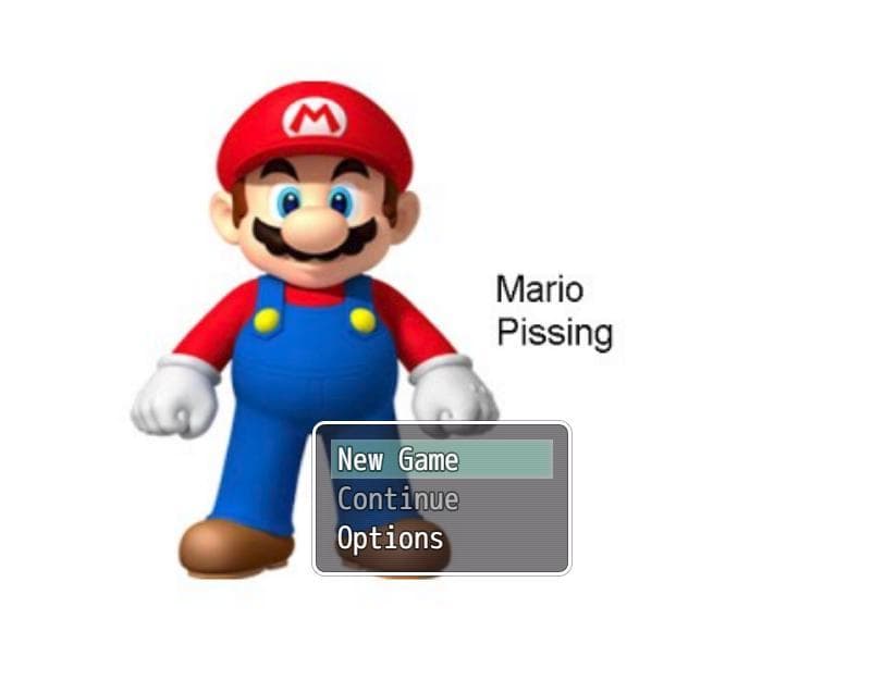 Mario Pissing DDX