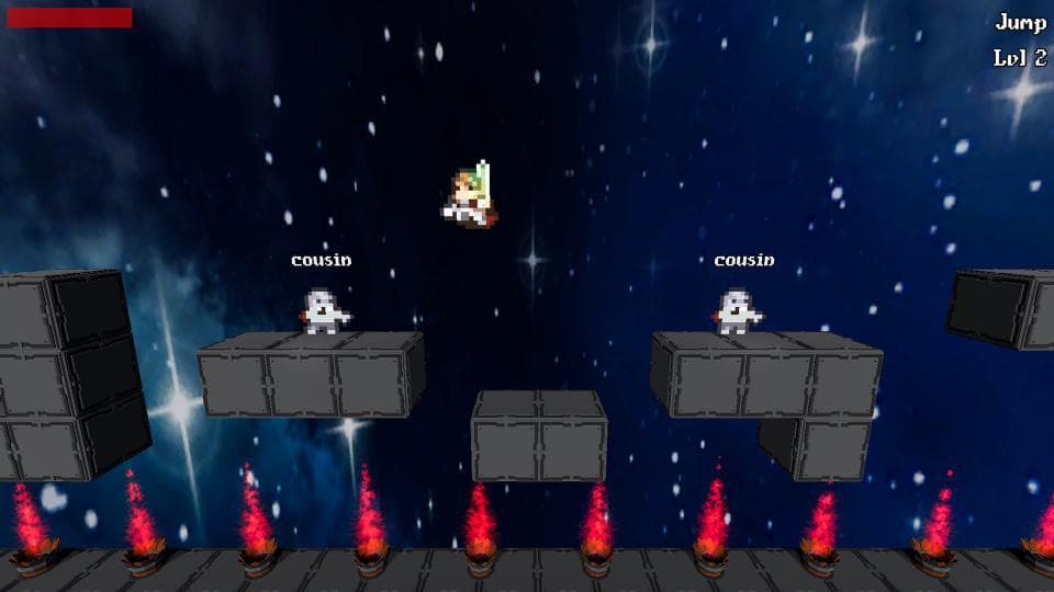 Jump Over the family Zombies screenshot 3