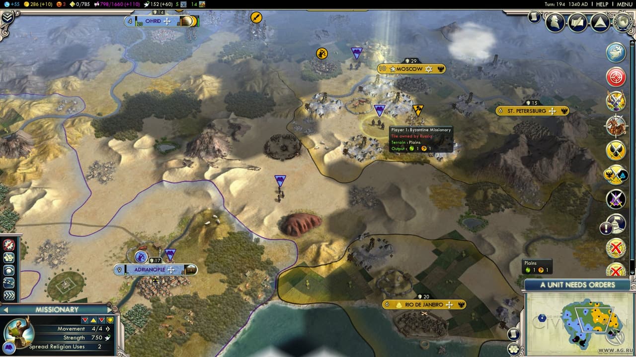 Sid Meiers Civilization V: Gods & Kings screenshot 5