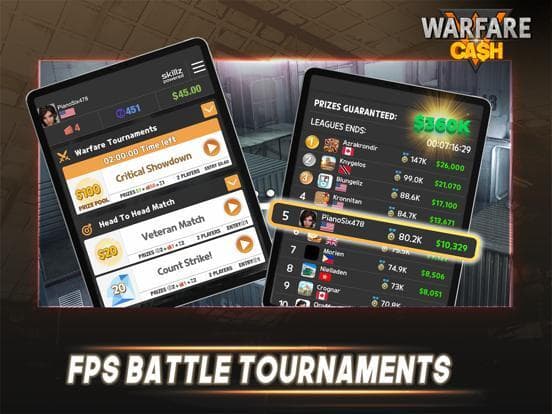 Warfare Cash: PvP FPS Battle screenshot 5