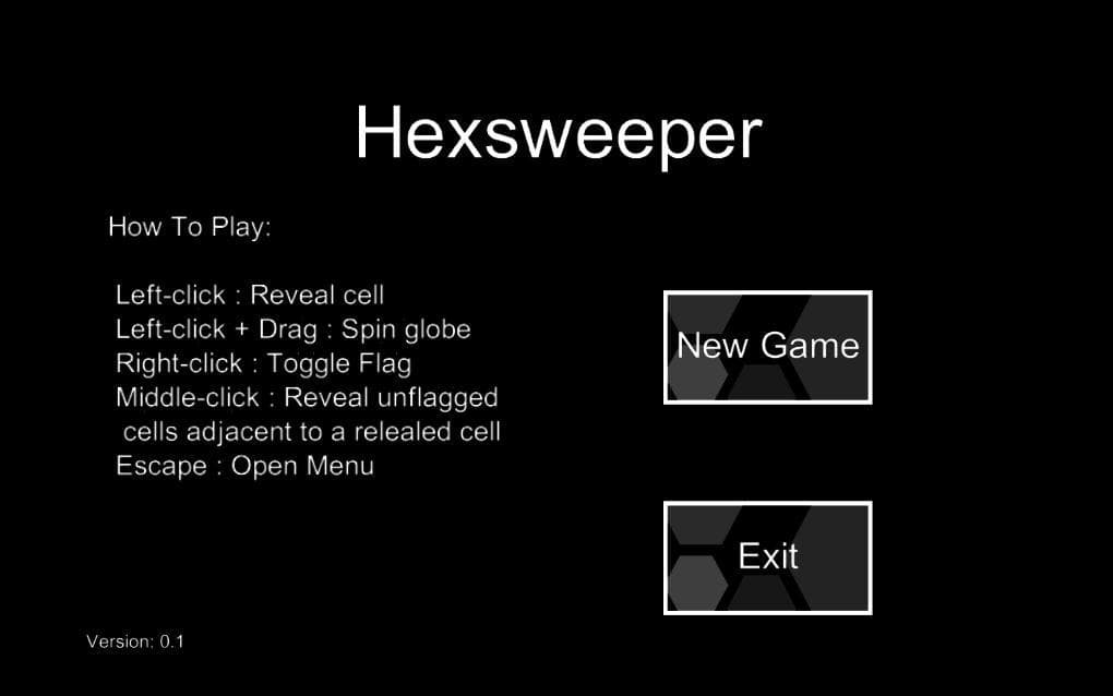 Hexsweeper screenshot 2