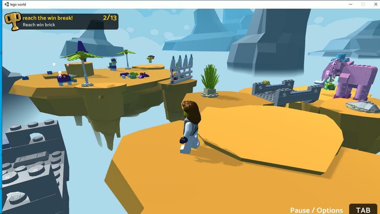 Lego world: level 1 screenshot 4