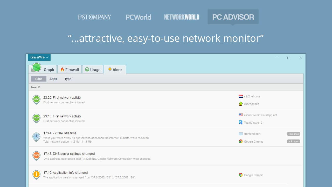GlassWire screenshot 5