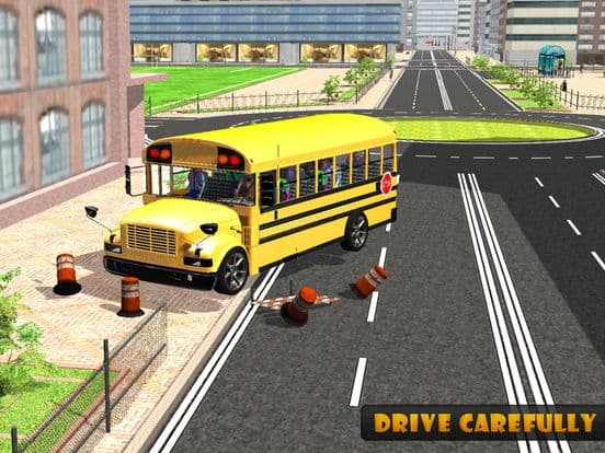 School Bus Driver – City Drive to Pick & Drop Kids screenshot 5