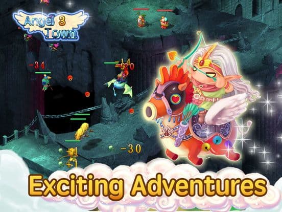 Angel Town 3- new idle games screenshot 5