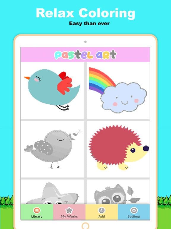 Unicorn Pastel Color by Number screenshot 2