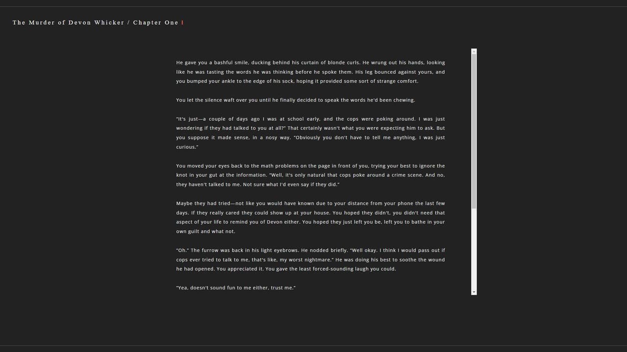 The Murder of Devon Whicker screenshot 3