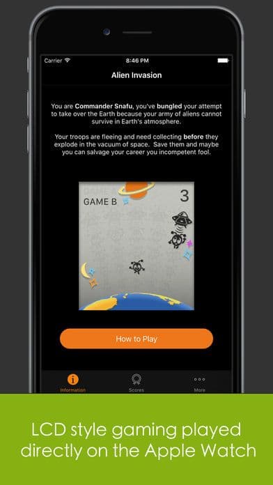 LCD Games: Alien Invasion screenshot 6
