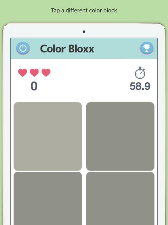 Color Bloxx - Find different color. screenshot 3