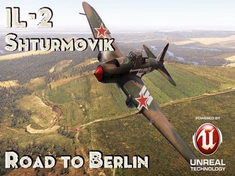 Road to Berlin. IL-2 Shturmovik - Combat Flight Simulator of Infinite Sky Gunship and Tanks Hunter screenshot 2
