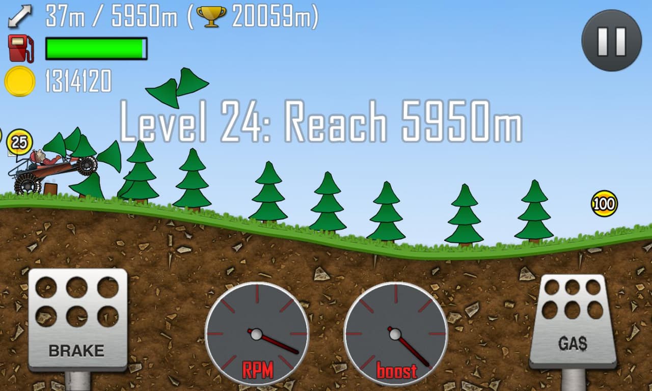 Hill Climb Racing screenshot 2
