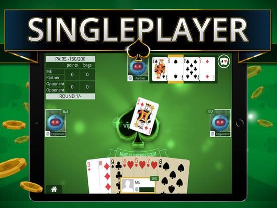 Spades Offline - Single Player screenshot 3