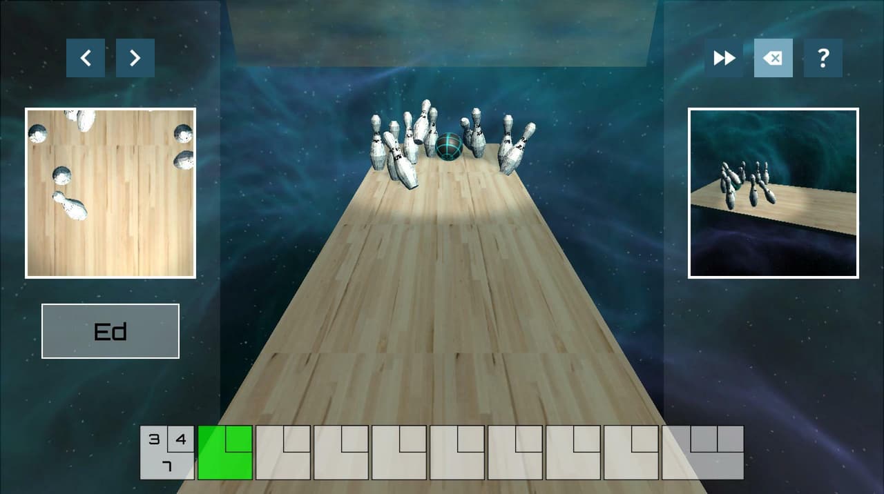 Rockin Space Bowling screenshot 3