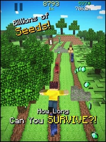 Runnercraft - Block World Pocket Runner screenshot 6