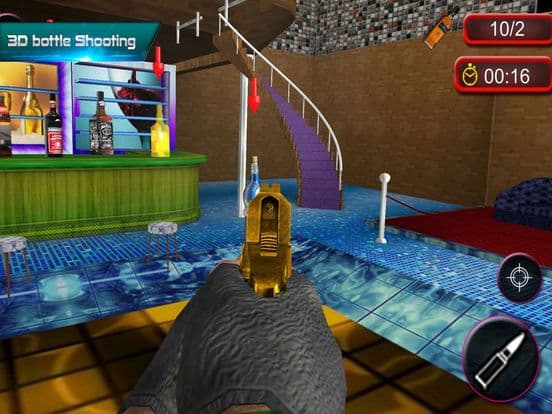 Bottle Shooting: Club Bar Gun