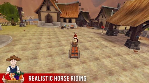 Farm Horse Simulator screenshot 2