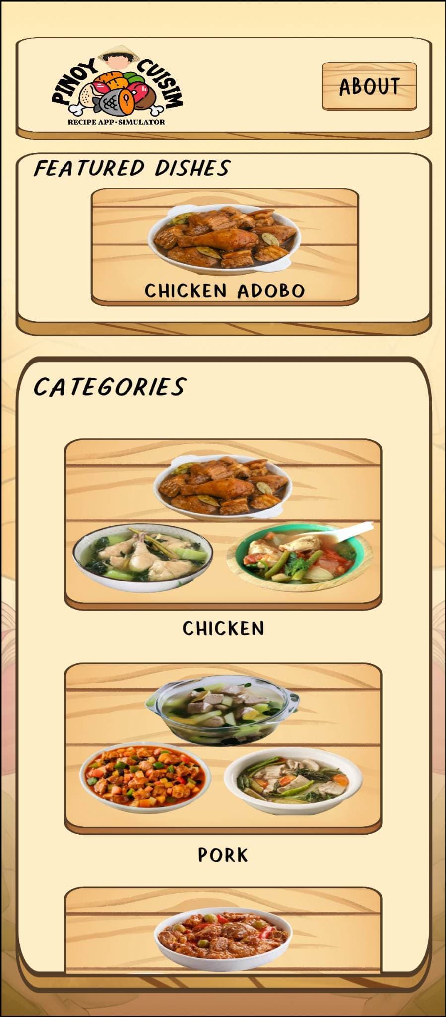 Pinoy CuiSim screenshot 2
