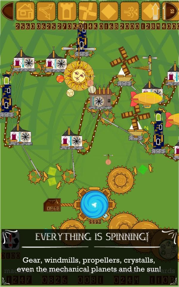 Steampunk Idle Spinner screenshot 2