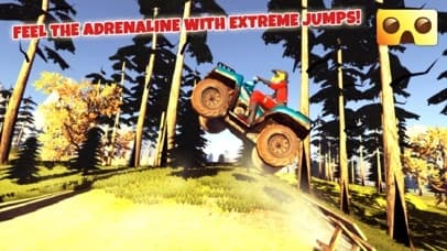 VR Quad Riding Game: Extreme Virtual Reality Games For Google Cardboard screenshot 4