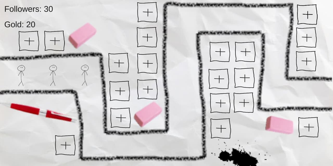 Sketch Tower Defense - 3 Hour Challenge screenshot 2