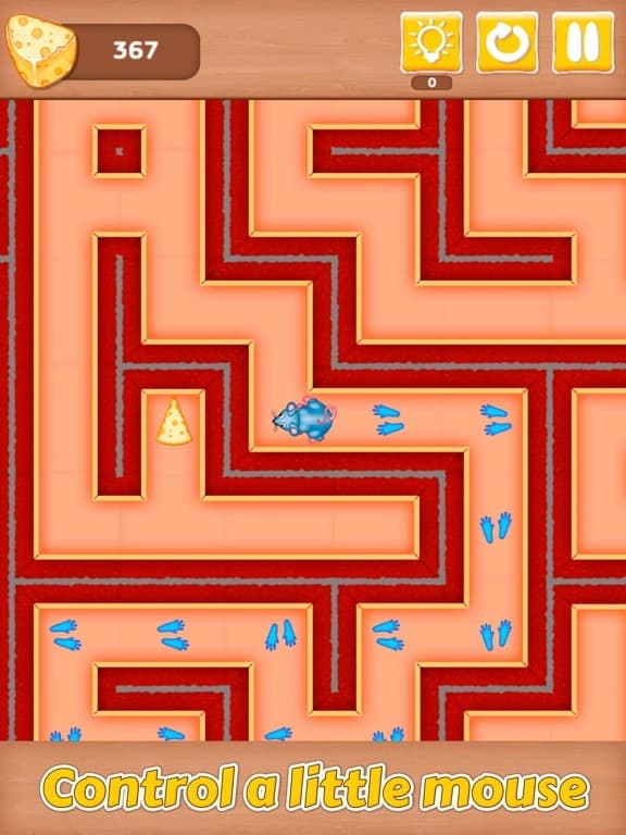 Cheesy Maze - Mouse Escape screenshot 2