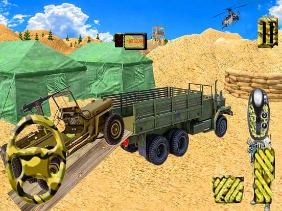 Army 4x4 Truck Check Post screenshot 3
