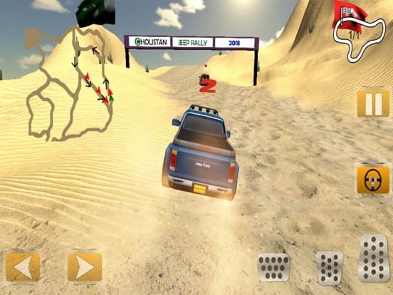 Jeep Rally In Desert screenshot 3