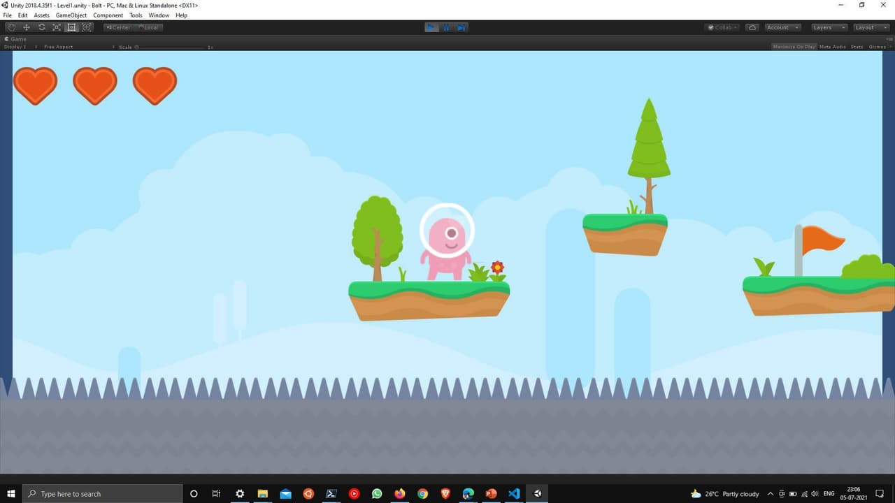 Bolt Platformer screenshot 3