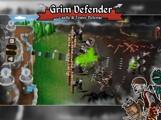 Grim Defender: Castle Defense screenshot 3