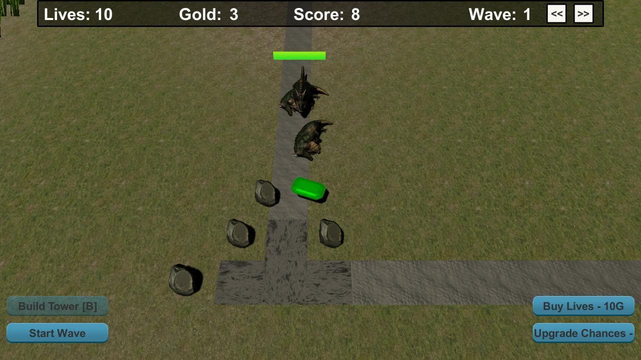 Gem Tower Defense (itch) screenshot 3