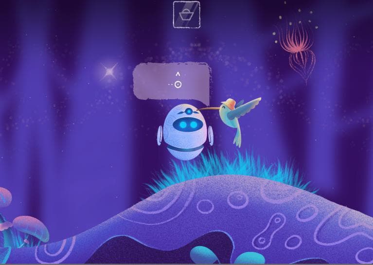 about a robot finding friends or something screenshot 3