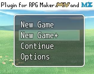 New Game+ plugin