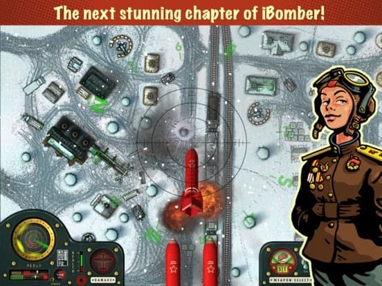 iBomber Winter Warfare screenshot 2