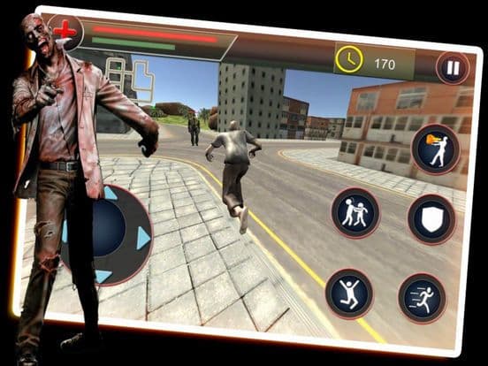3D Angry Zombies Attack screenshot 2
