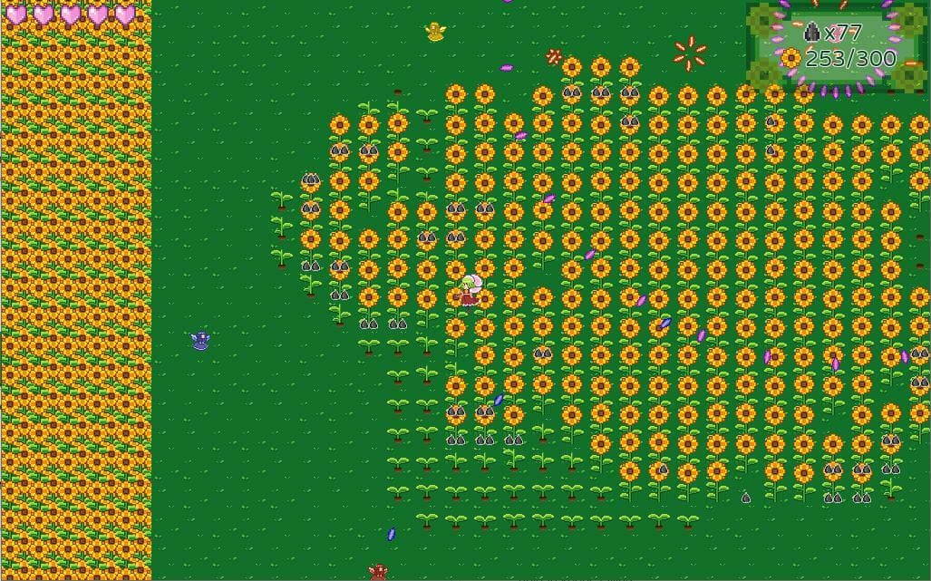 Sunflower Maintenance / 向日葵のメンテナンス