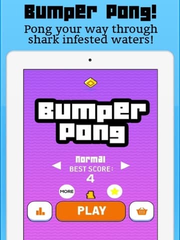 Bumper Pong - Hardest Bounce Game Ever! screenshot 2